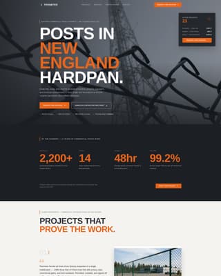 Perimeter - Trusted Fenceinstallation Landing Page Template
