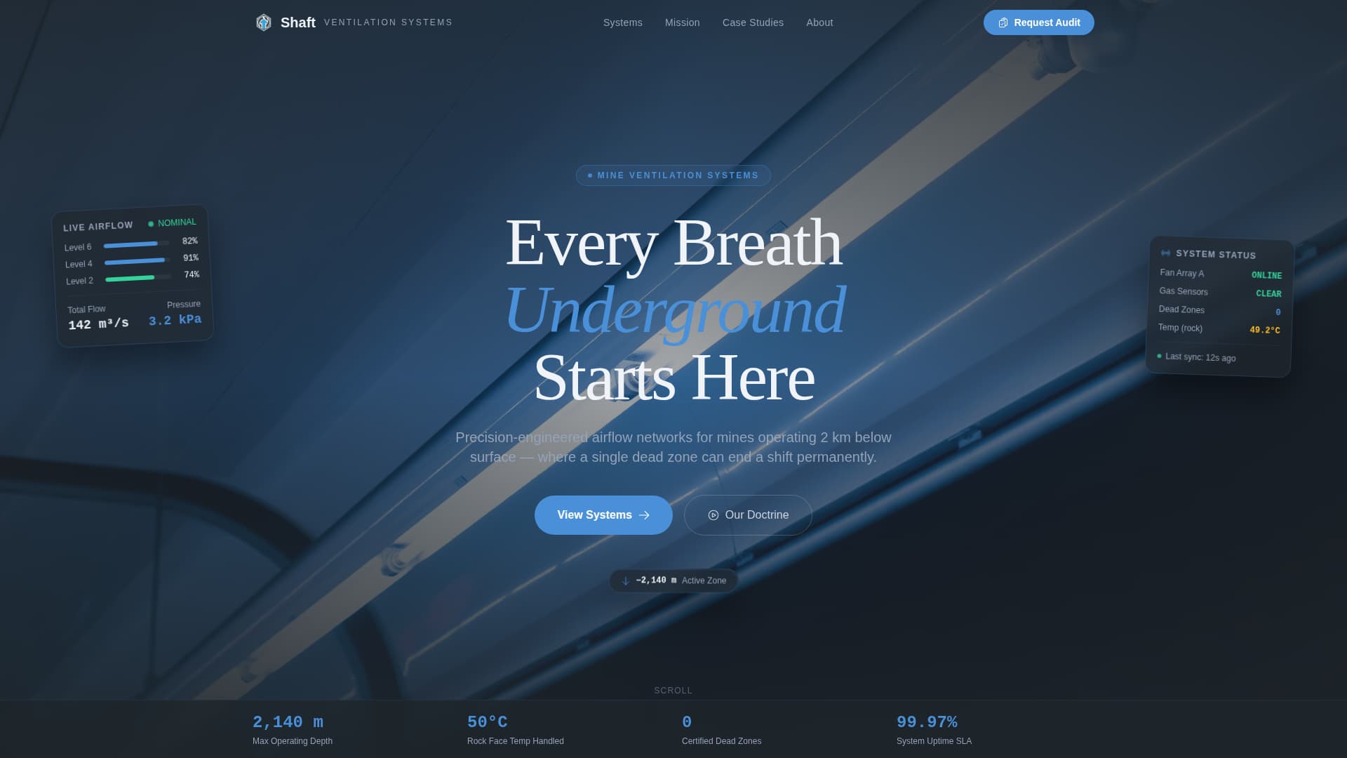 Mining Equipment & Professional Website Template