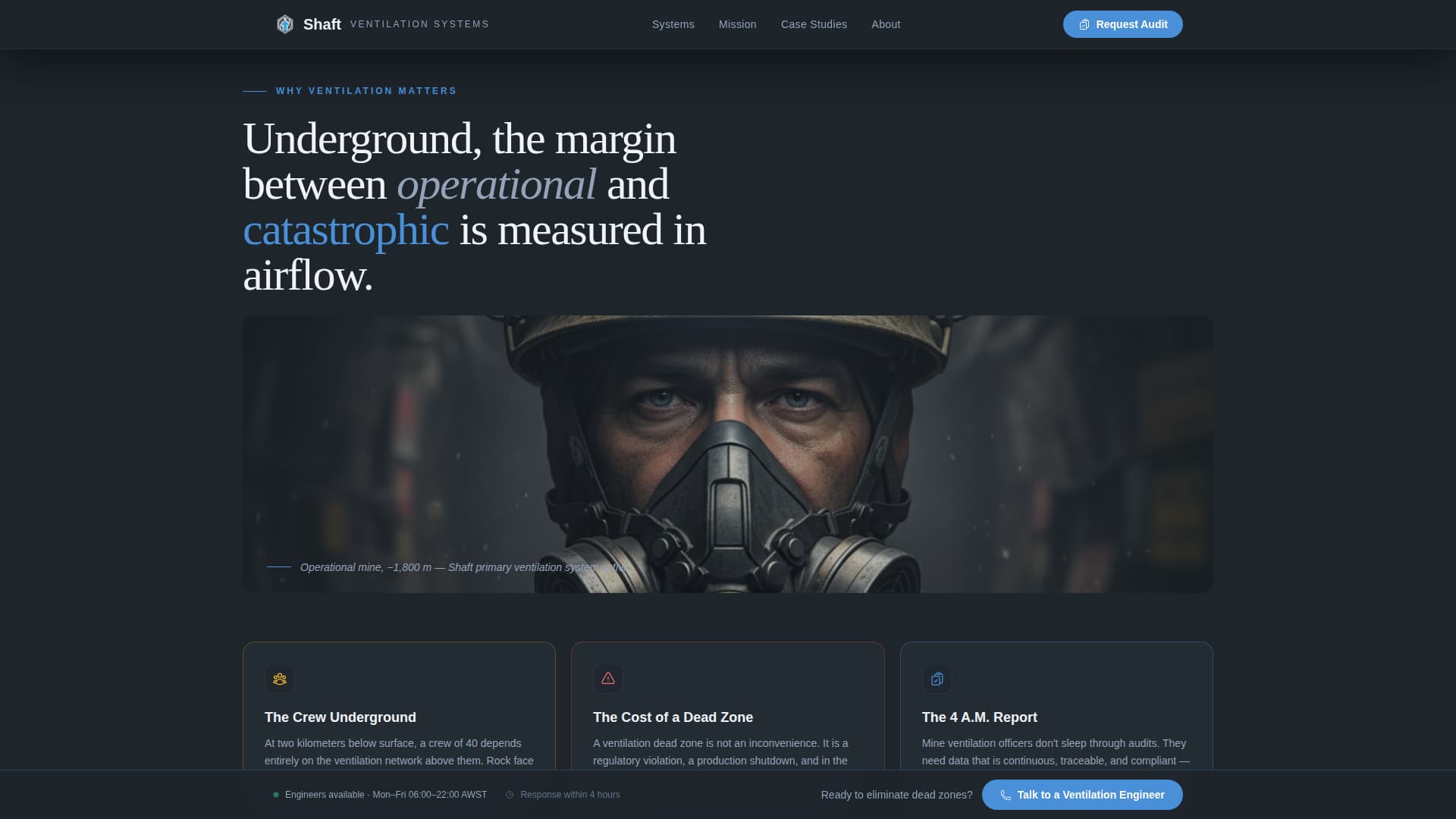 Mining Equipment & Professional Website Template
