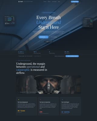 Mining Equipment & Professional Website Template