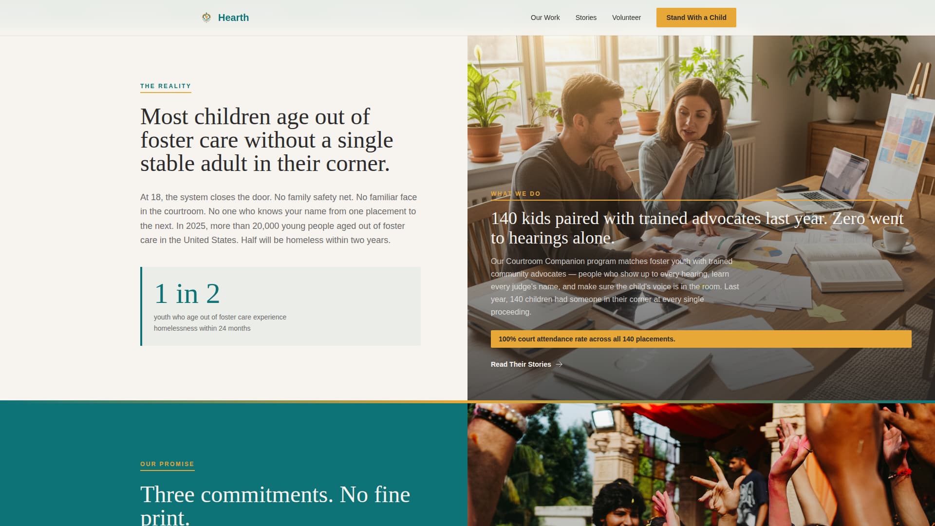 Child Welfare Nonprofit Professional Website Template