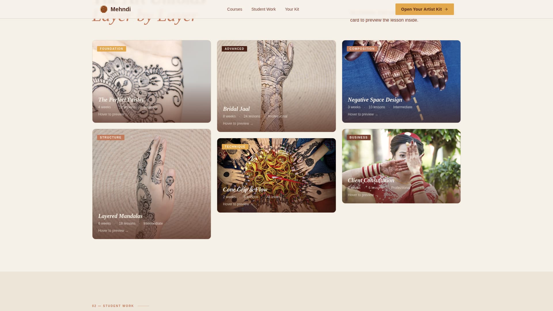 Specialty Beauty Treatments Portfolio Website Template