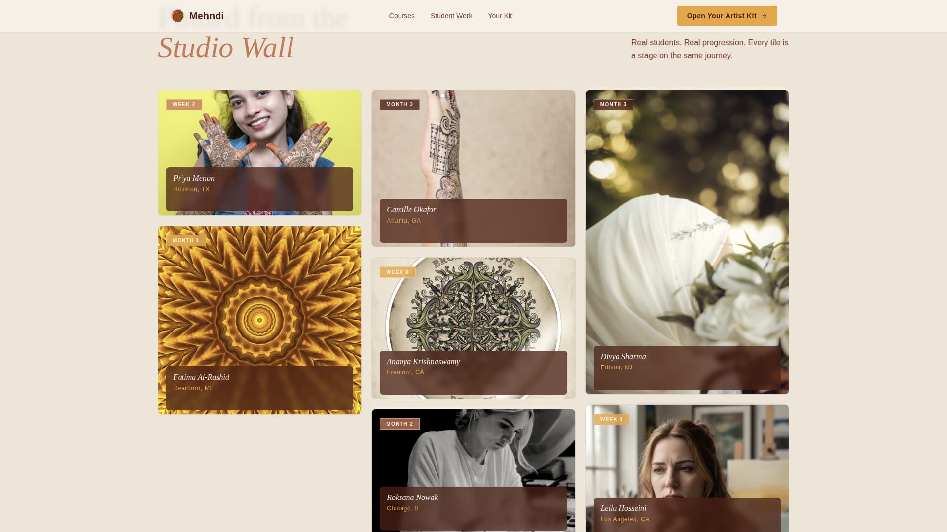 Specialty Beauty Treatments Portfolio Website Template