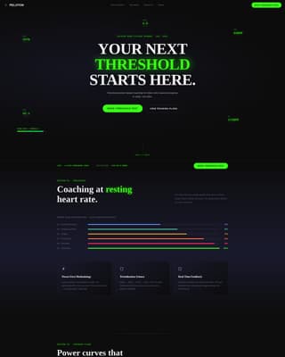 Road Cycling Booking Website Template
