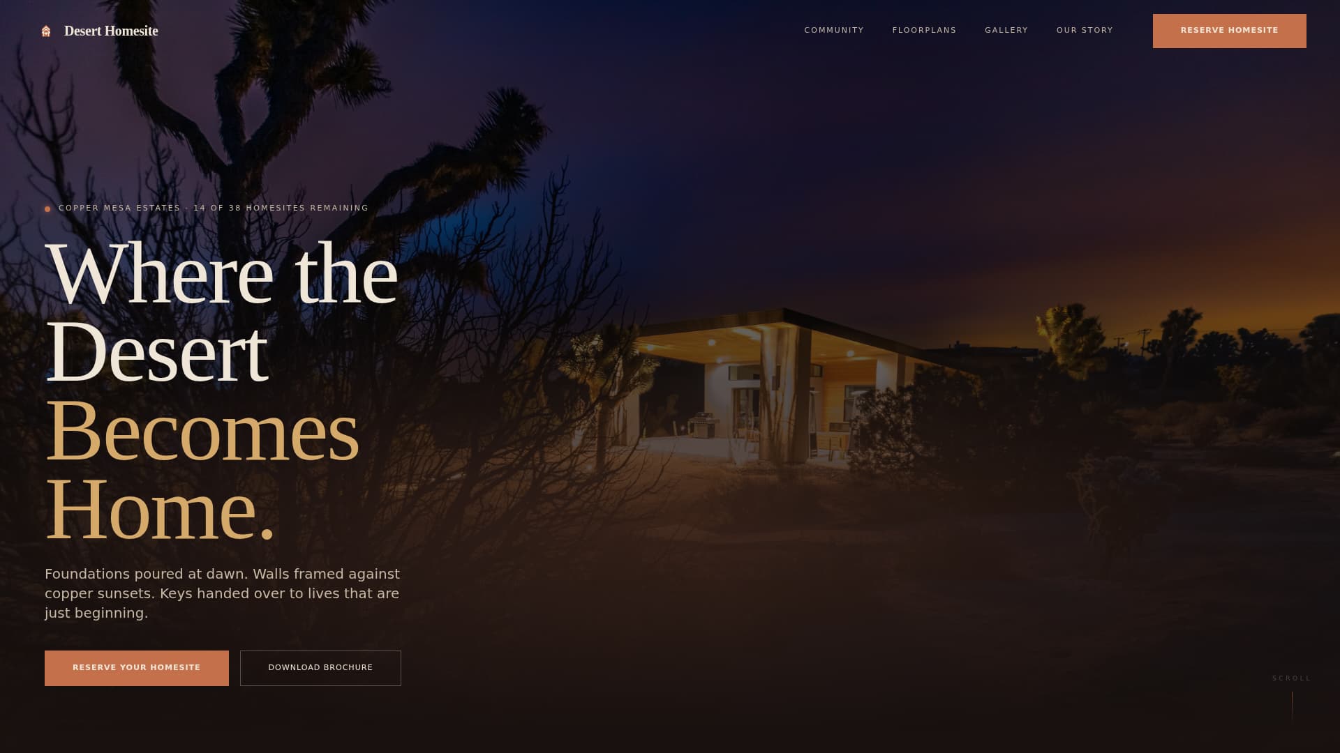 Property Developer & Builder Professional Website Template