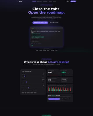 Software & SaaS Pricing Website Template