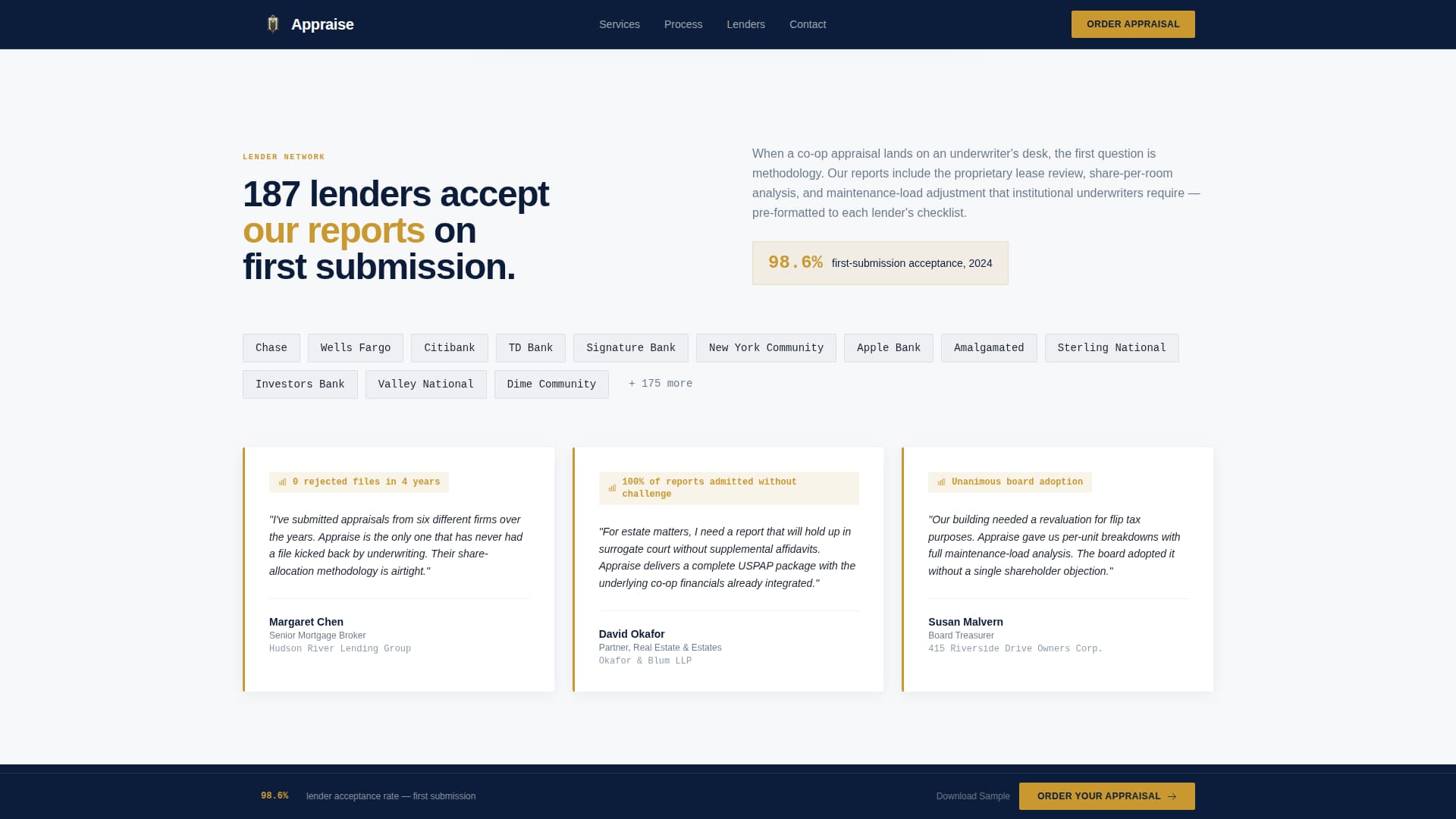 Co-op Housing Real Estate Professional Website Template