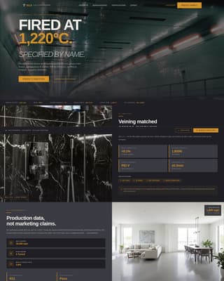 Ceramics & Glass Manufacturing Blog Website Template