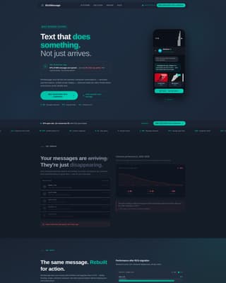 Telecom Services & Platforms Professional Website Template