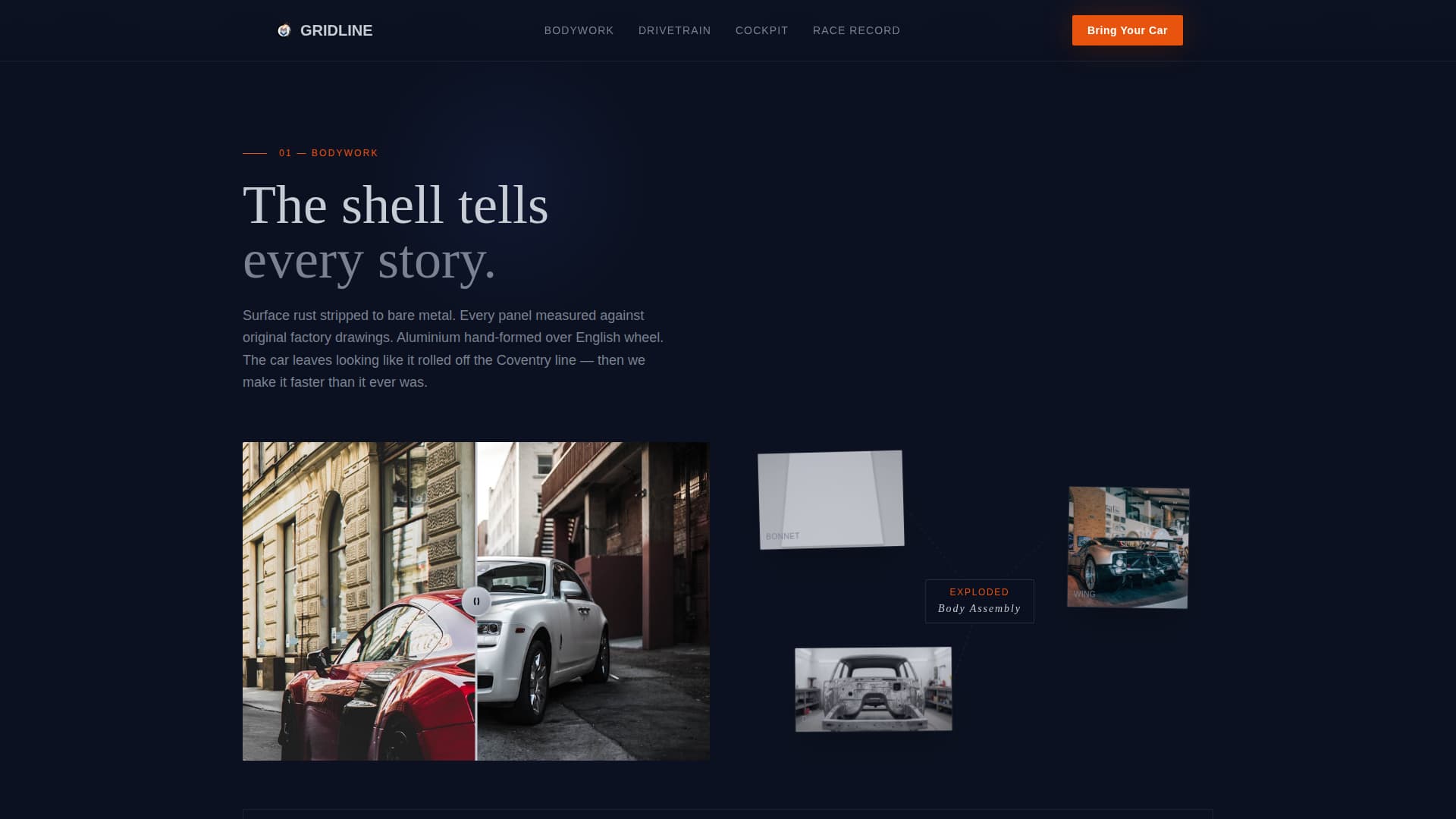 Motorsport & Racing Booking Website Template