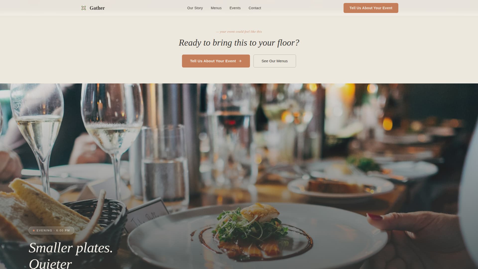 Trade Show Event Professional Website Template