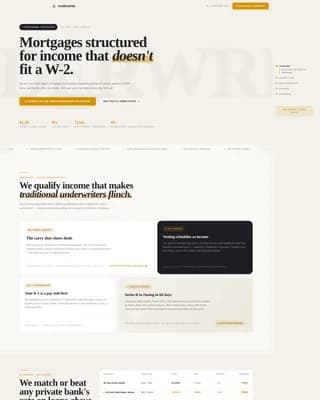 High Net Worth Finance Specialist Professional Website Template