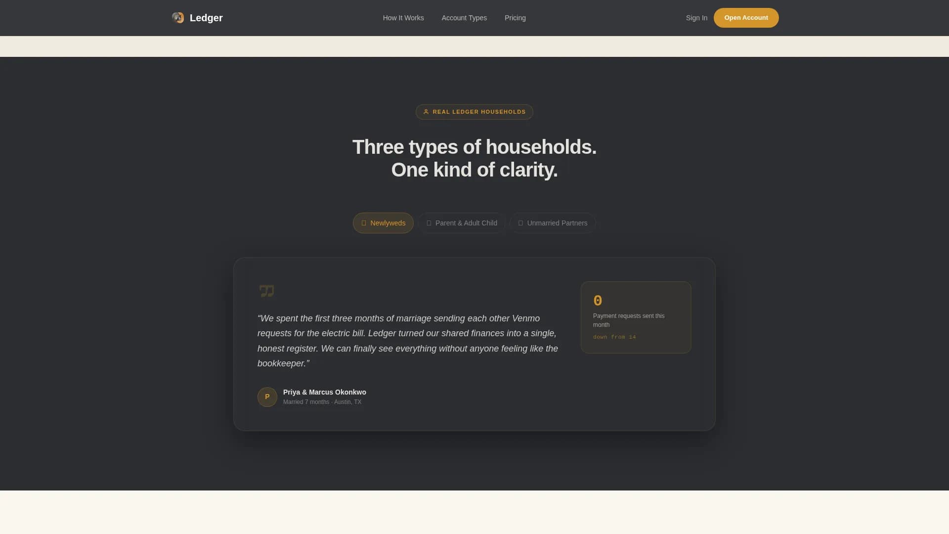 Specialist Joint & Family Finance Professional Website Template