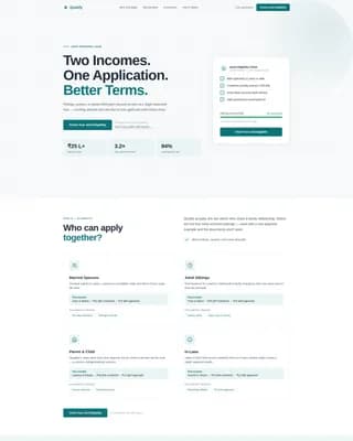 Advanced Joint & Family Finance Professional Website Template