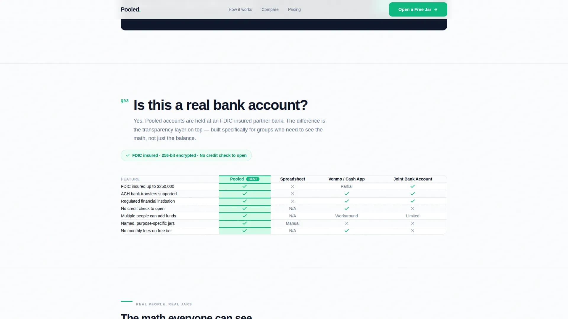 Joint & Family Finance FAQ & Common Questions Website Template