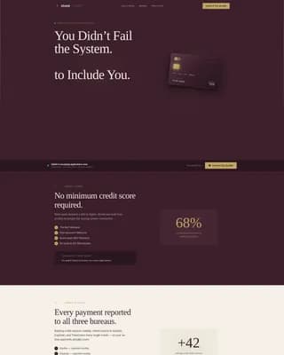 Specialist Low Income Finance Professional Website Template