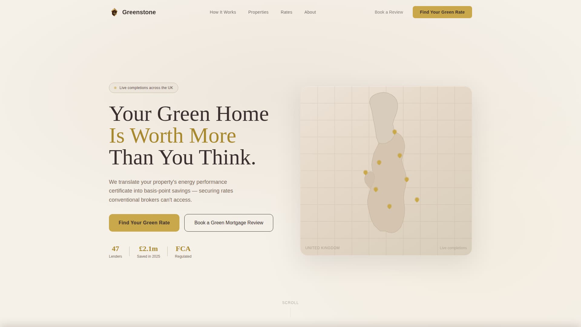 Eco & Green Home Real Estate Professional Website Template