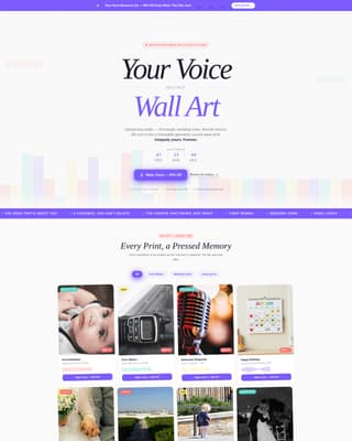 Niche & Artisan Products Pre-Launch Website Template