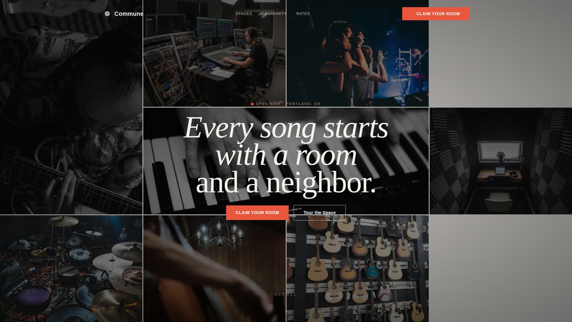 Musicians Community Reviews Website Template