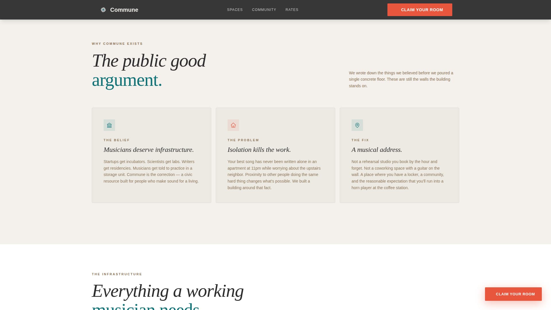 Musicians Community Reviews Website Template