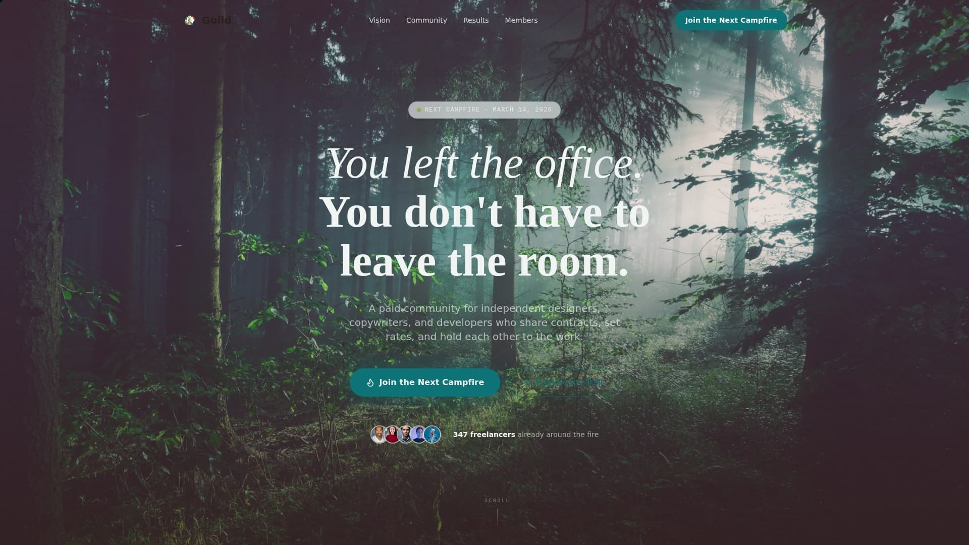 Freelancers Community Blog Website Template