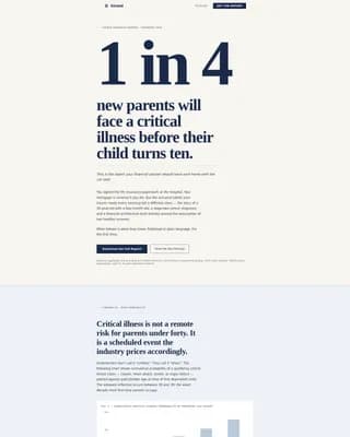 Sanctuary — Comprehensive Health Shield Landing Page Template