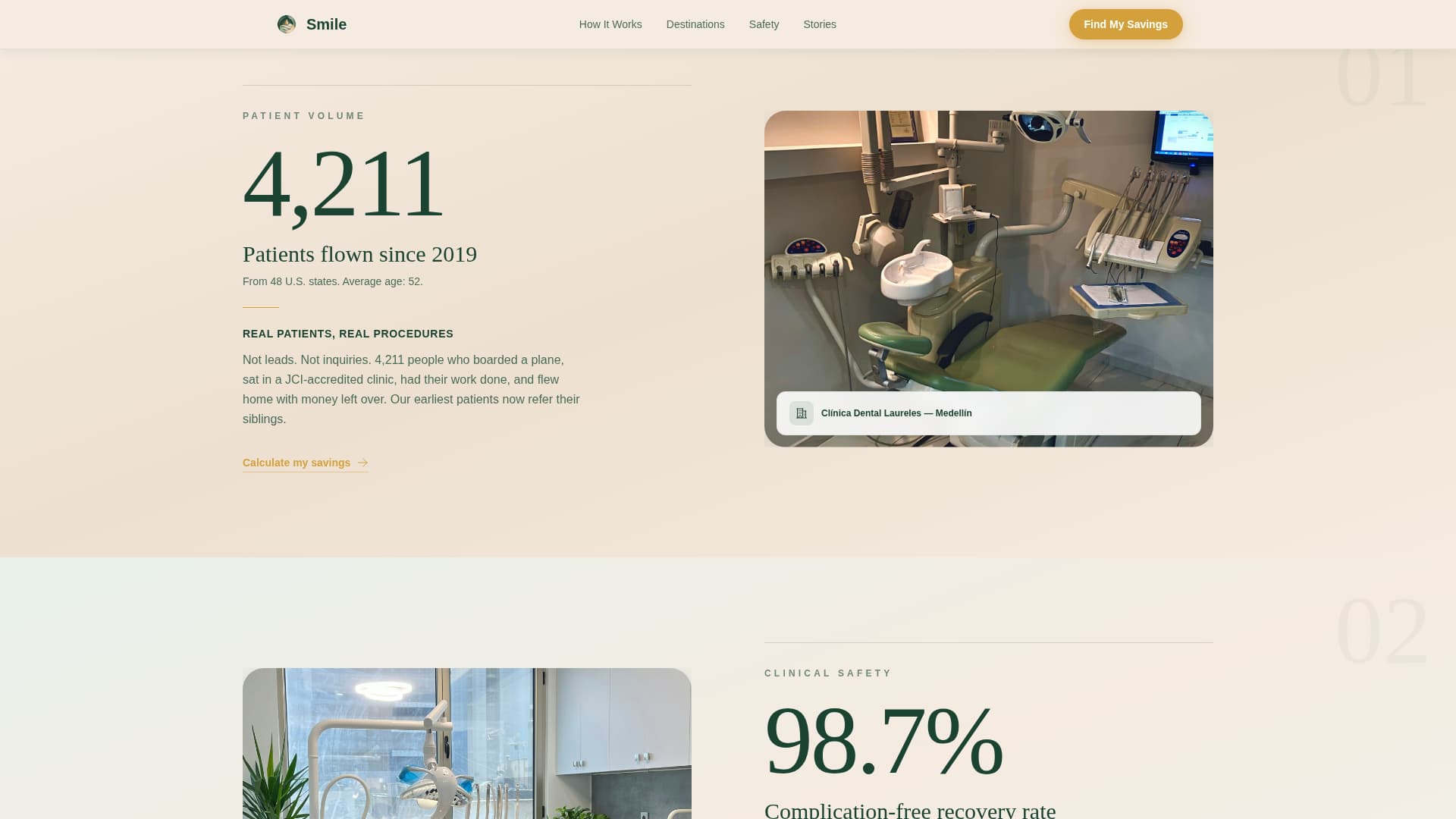 Medical Tourism & Concierge Booking Website Template