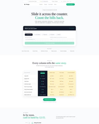 Pledge - Fast Pawnshop Landing Page Template