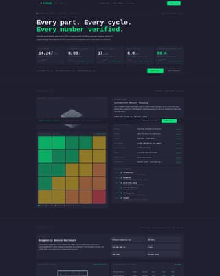 Plastics & Injection Molding Portfolio Website Template
