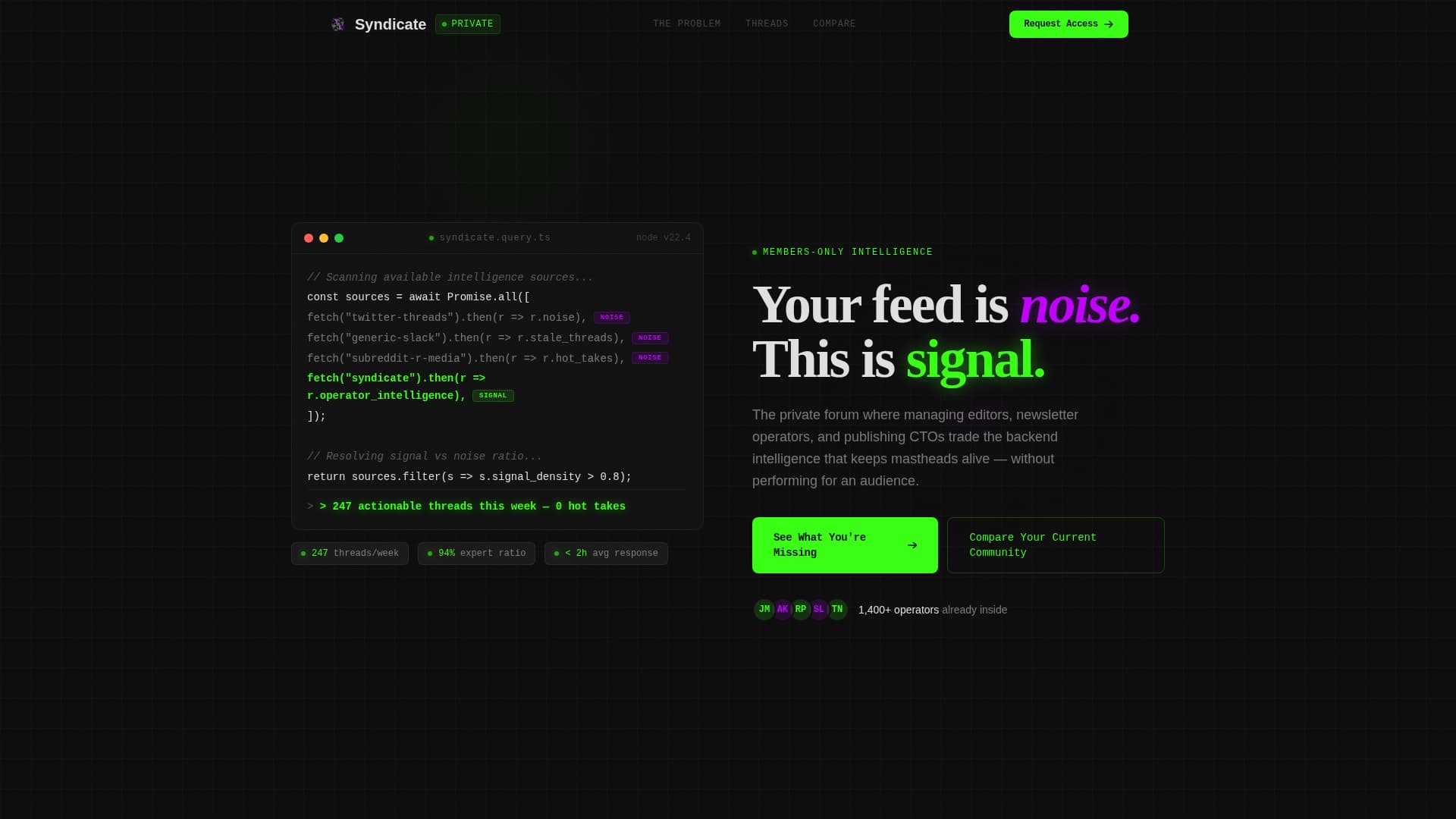 Media & Publishing Digital Presence Professional Website Template