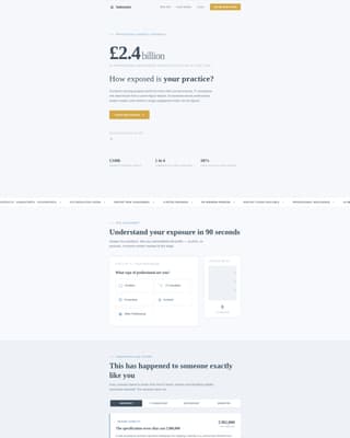Indemnity - Trusted Professional Landing Page Template