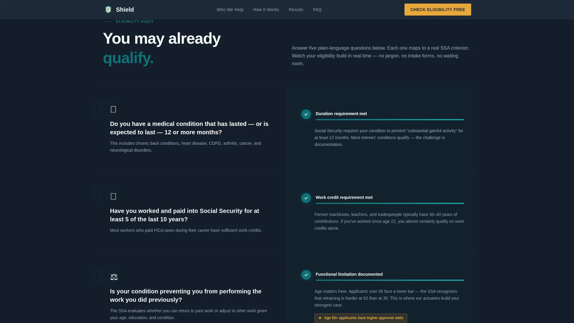 Complete Retiree Insurance Professional Website Template