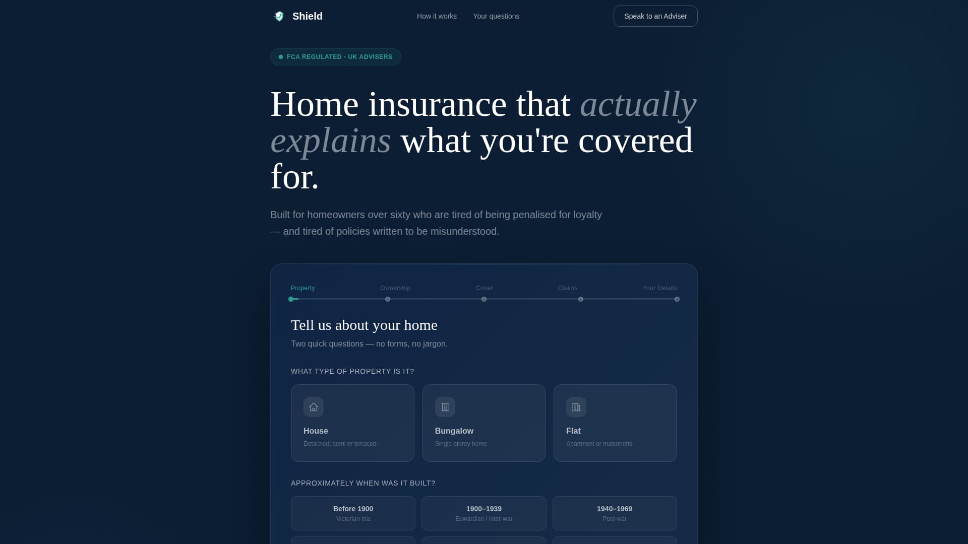 Retiree Insurance Appointment Booking Website Template