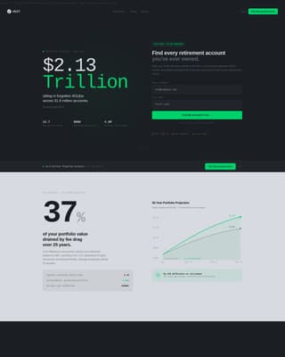 Vest - Precision Retirement Landing Page Template