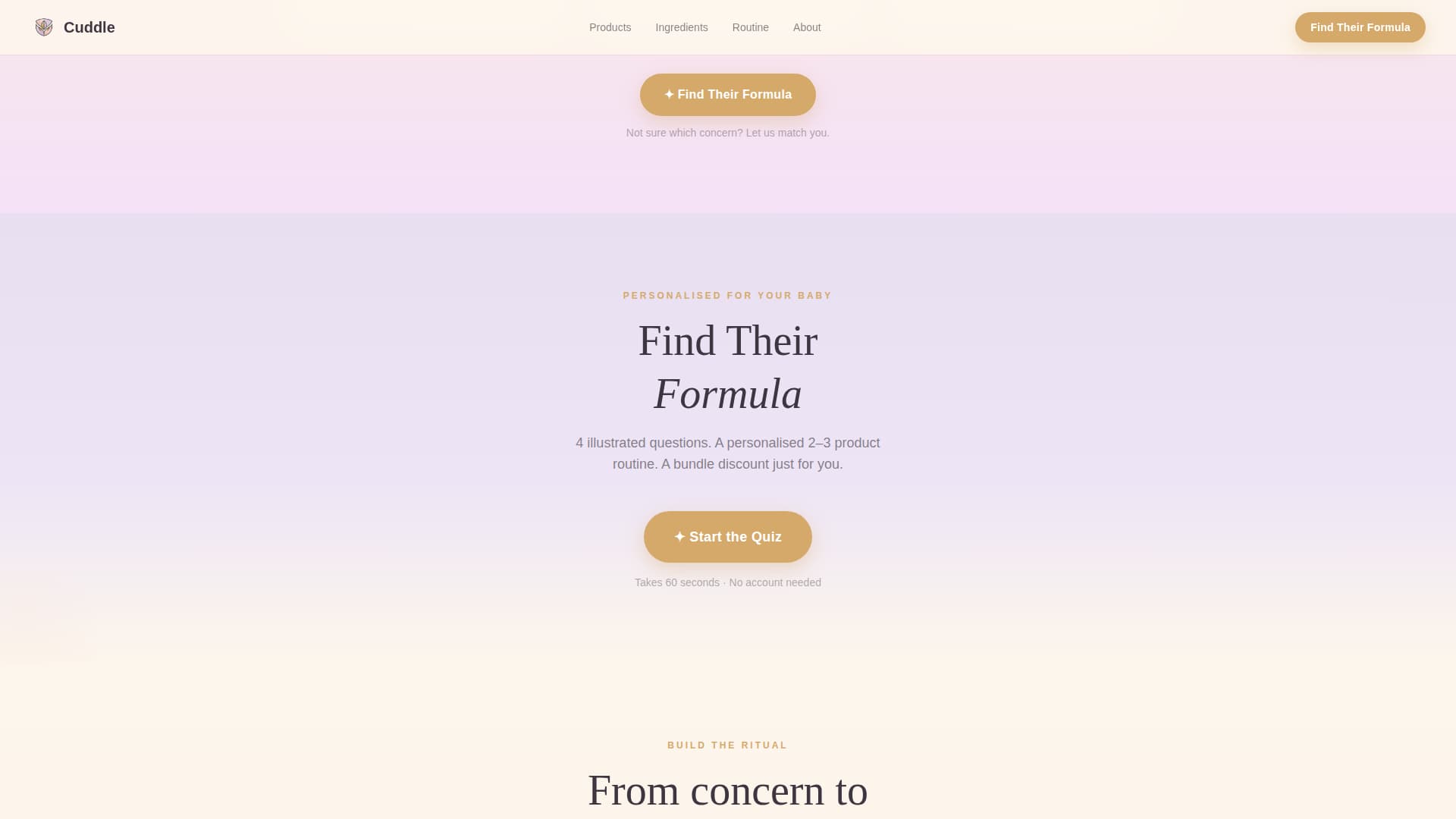 Body Care & Bath Brand Professional Website Template
