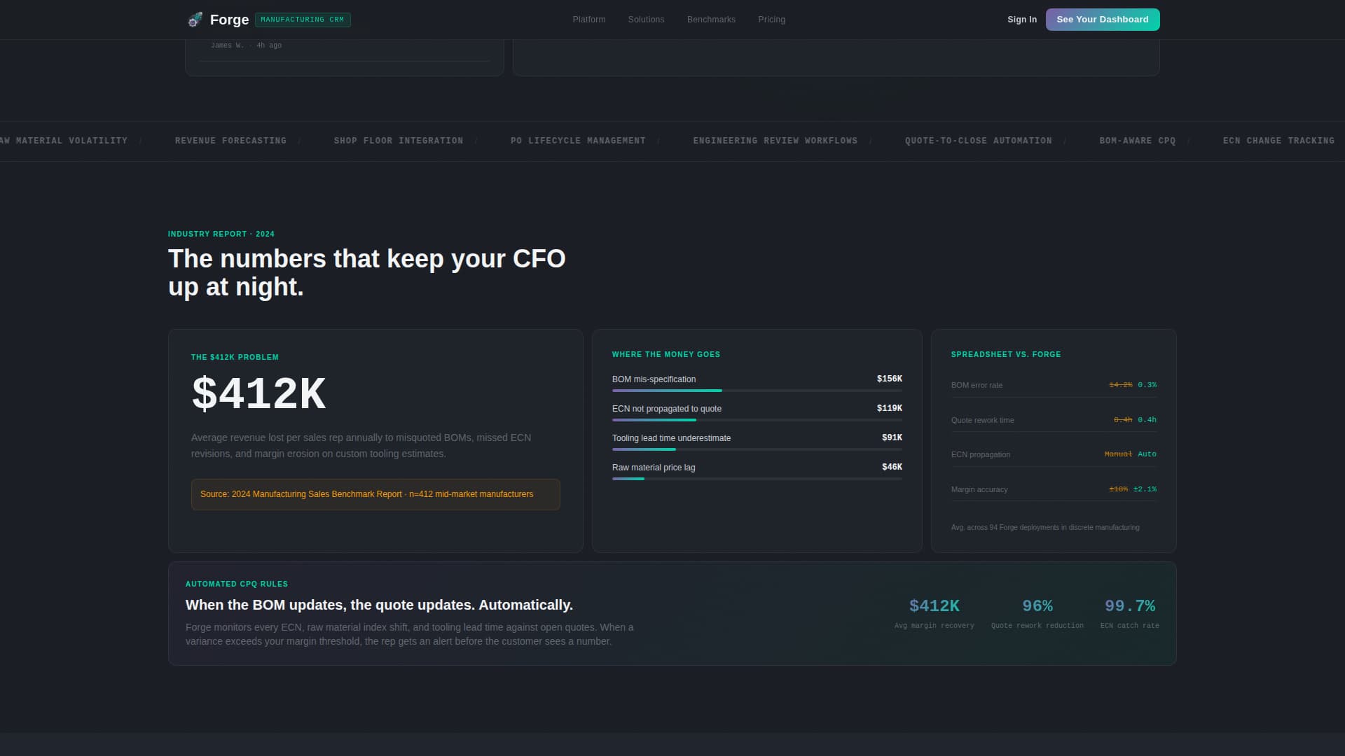 Manufacturing Software & SaaS Directory Website Template
