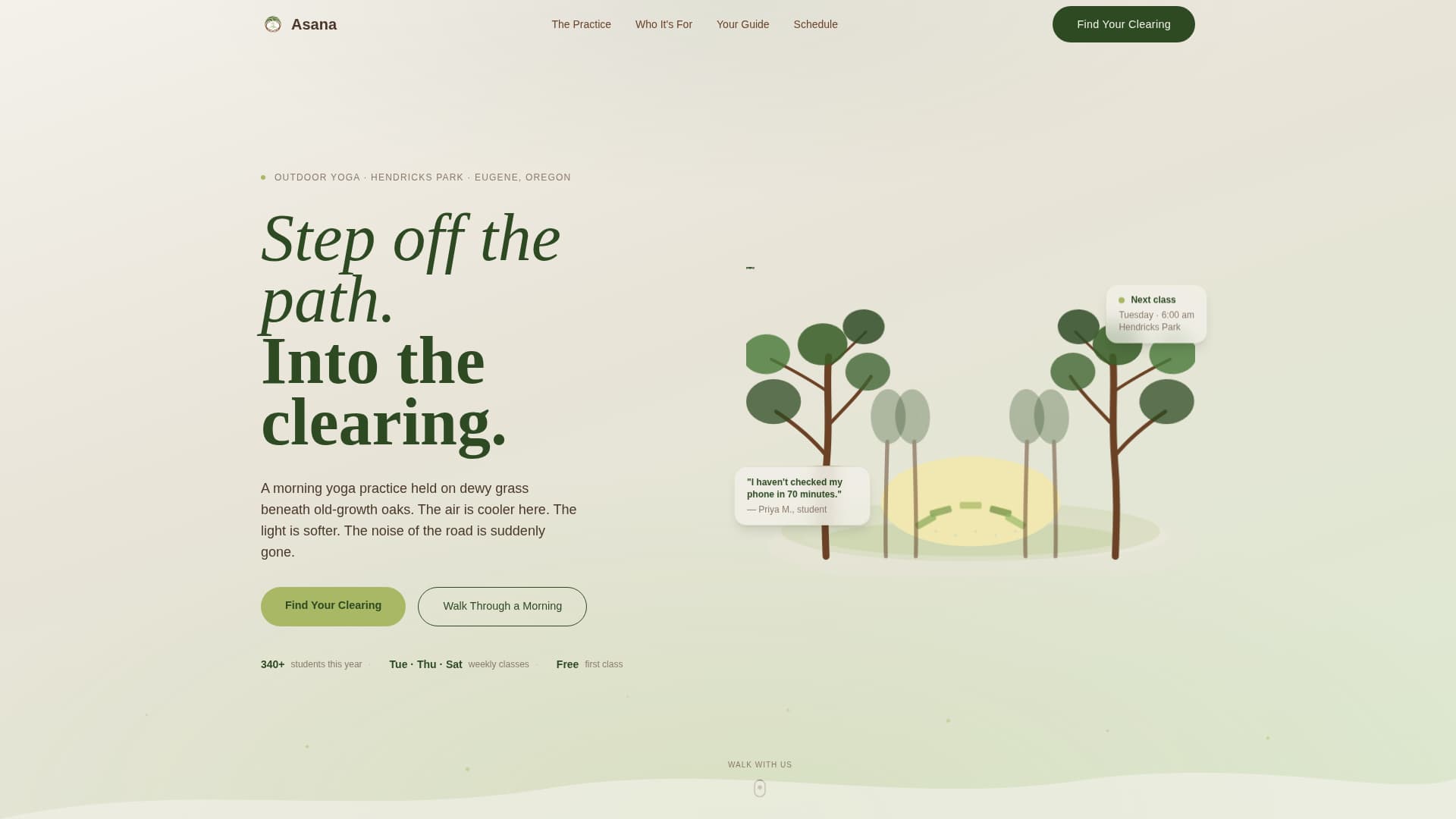 Outdoor & Nature Fitness Professional Website Template
