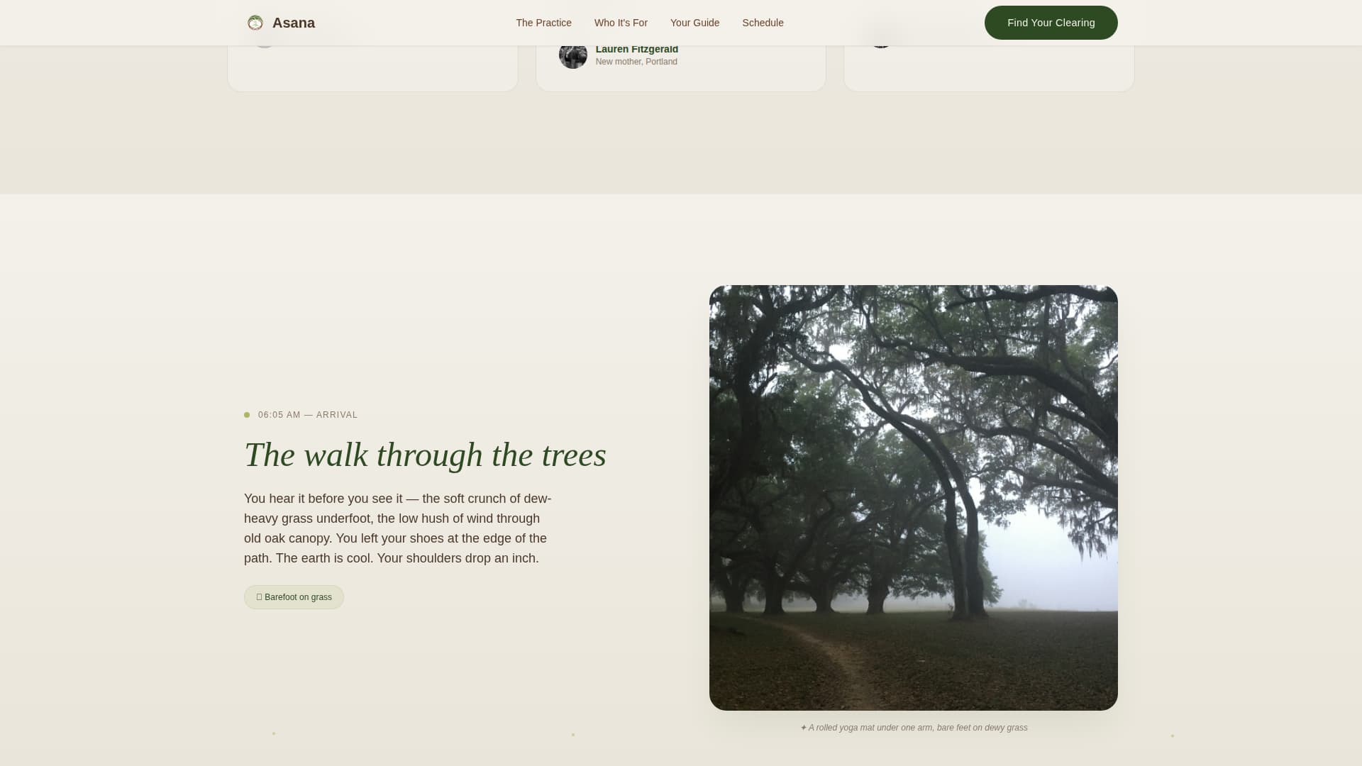 Outdoor & Nature Fitness Professional Website Template