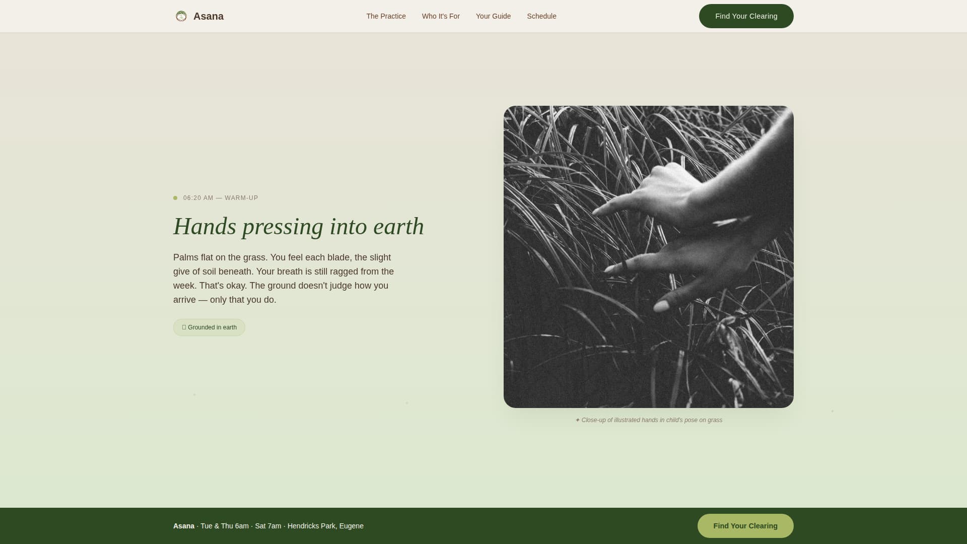Outdoor & Nature Fitness Professional Website Template