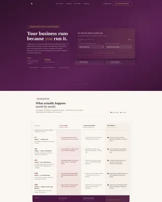 Advanced Small Business Owner Insurance Comparison Website Template