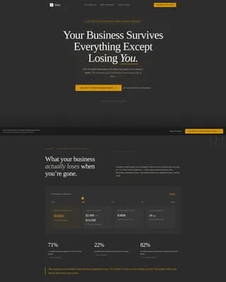 Specialist Small Business Owner Insurance Cost Estimator Website Template