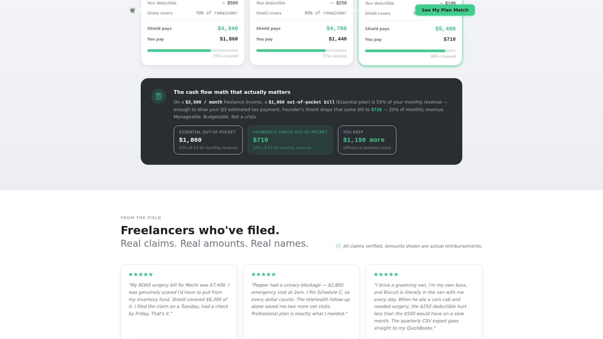 Small Business Owner Insurance Professional Website Template