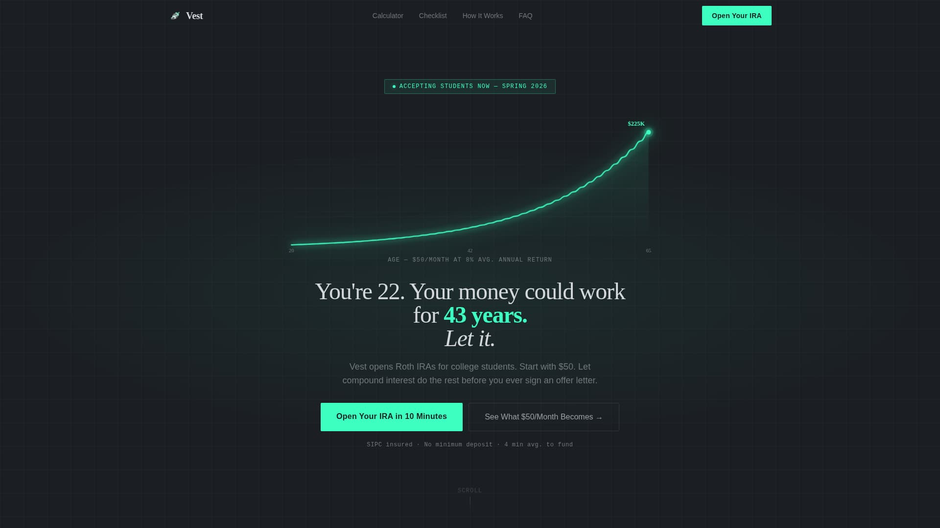 Student Finance Cost Calculator Website Template