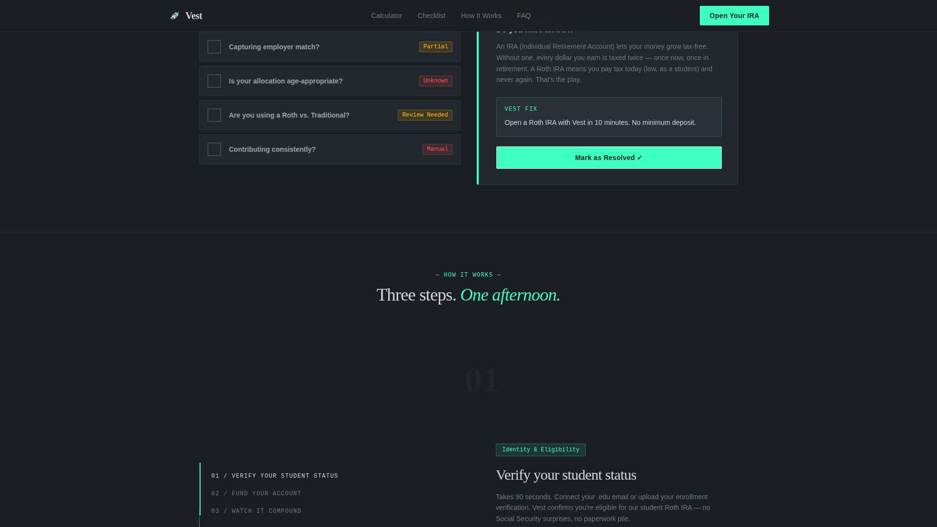Student Finance Cost Calculator Website Template
