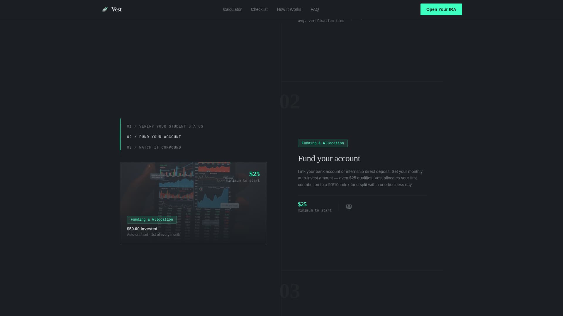 Student Finance Cost Calculator Website Template