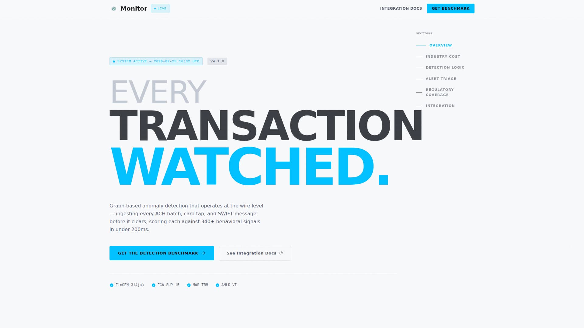 RegTech & Compliance Privacy Policy Website Template