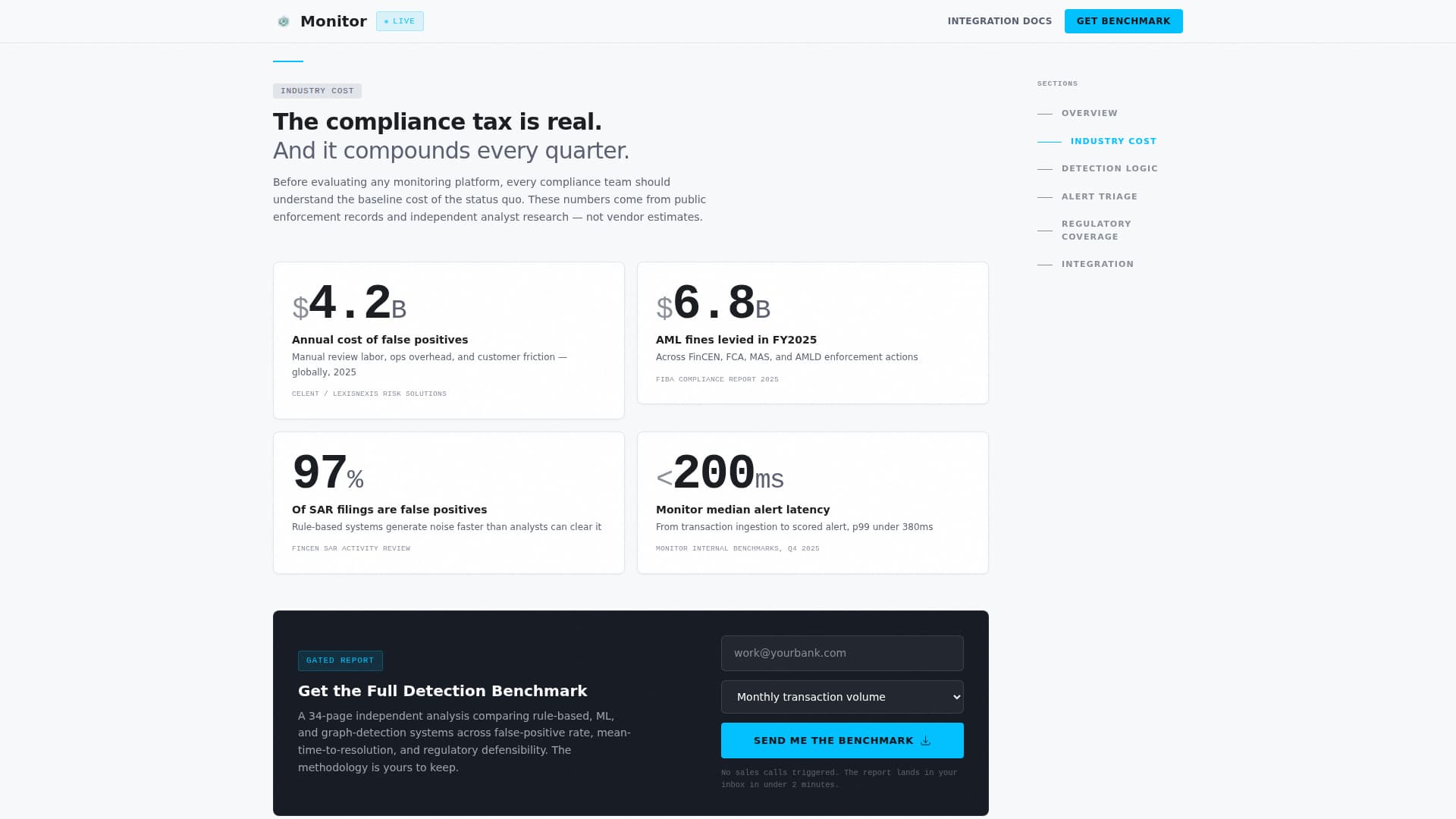 RegTech & Compliance Privacy Policy Website Template