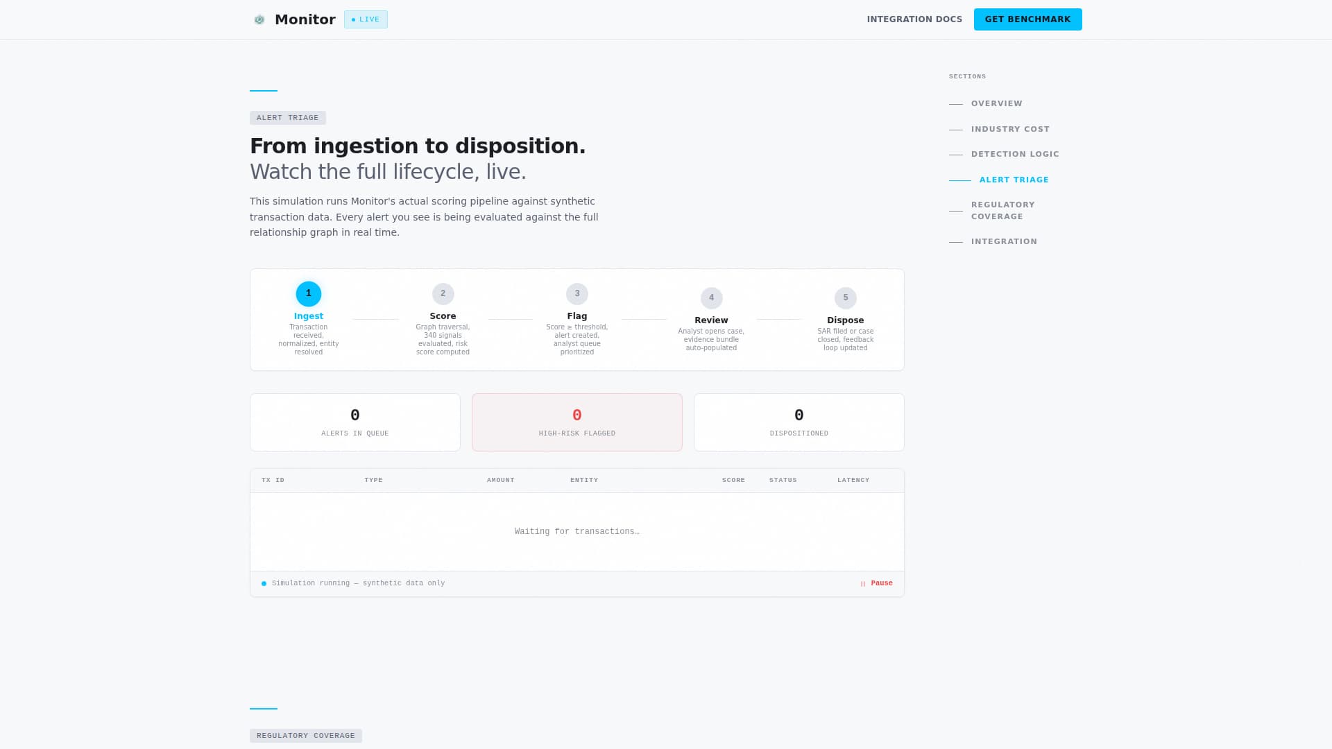 RegTech & Compliance Privacy Policy Website Template