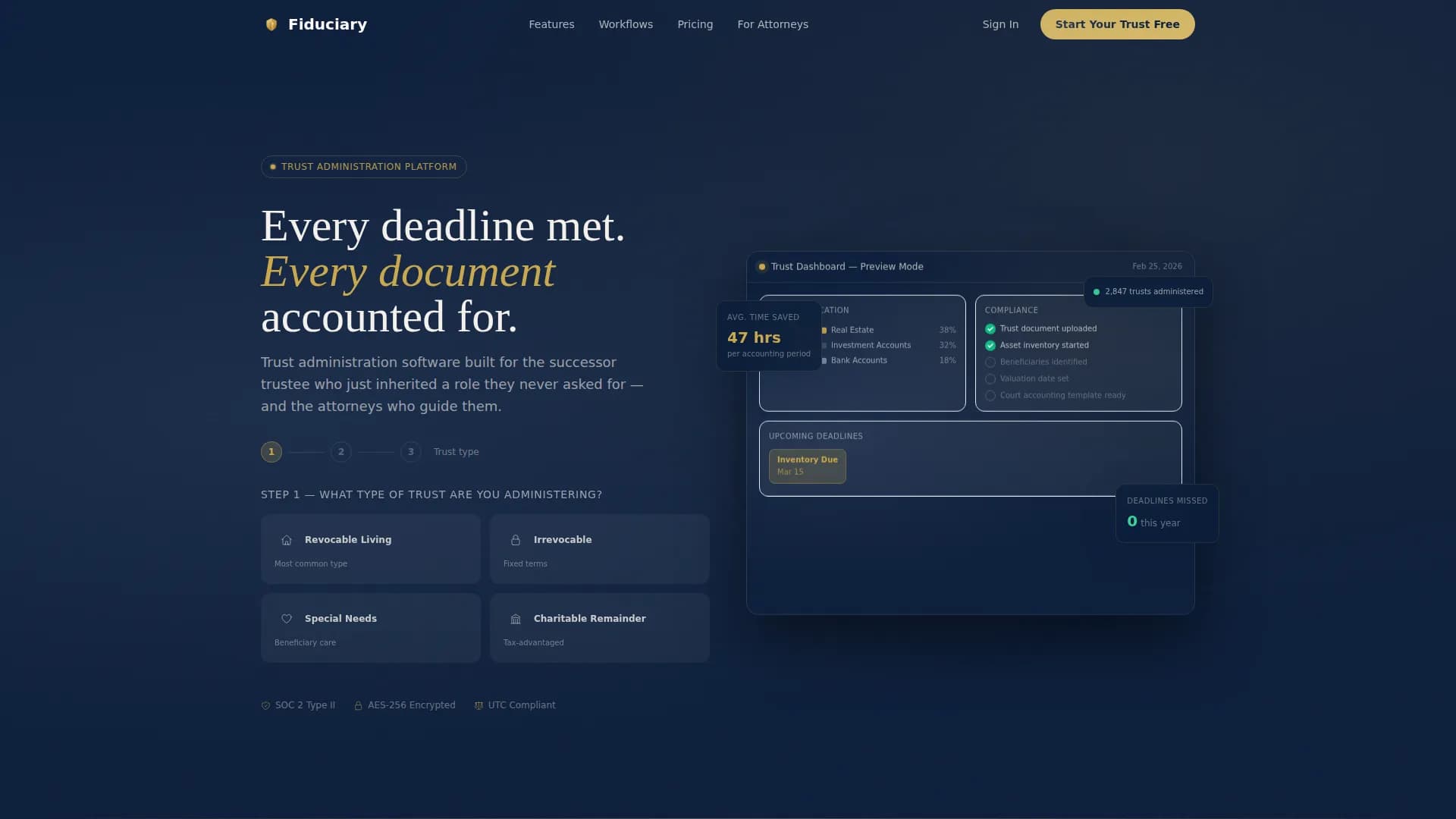 Estate & Succession Planning Comparison Website Template