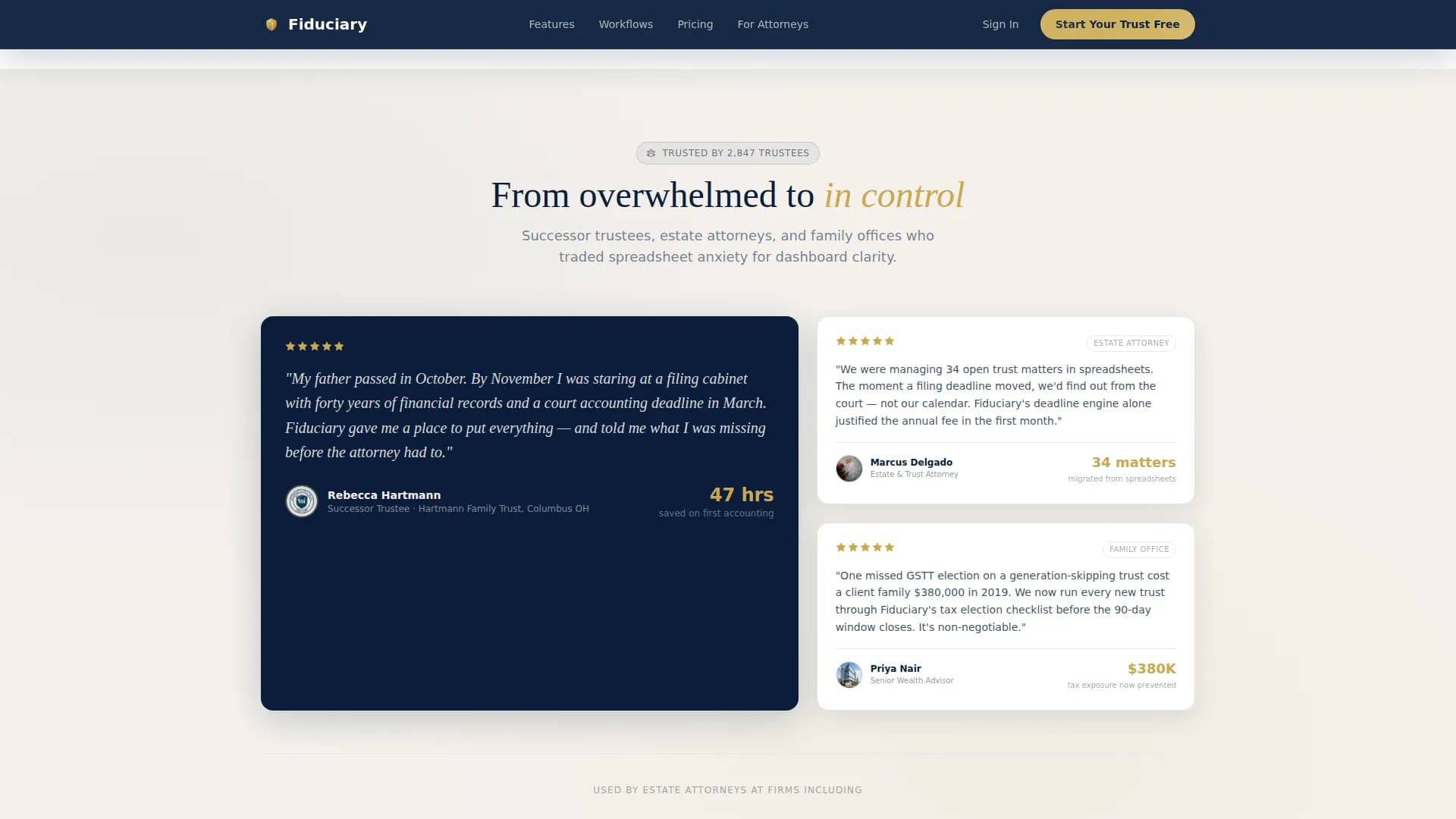 Estate & Succession Planning Comparison Website Template